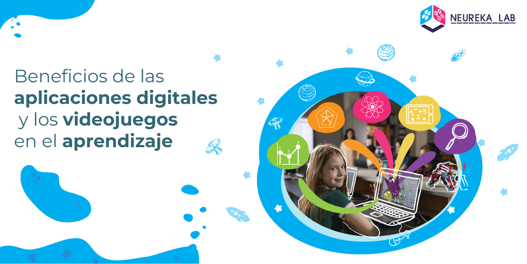 Beneficios de las aplicaciones digitales y los videojuegos en el aprendizaje.